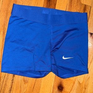 NIKE blue spandex